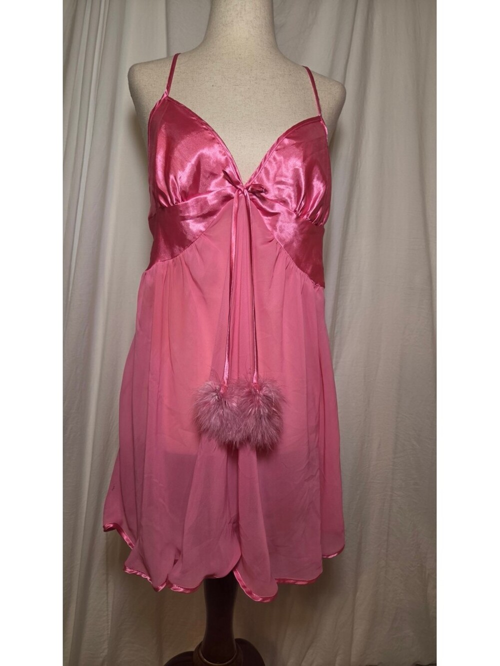 Fun link baby doll slip dress/ top size xl